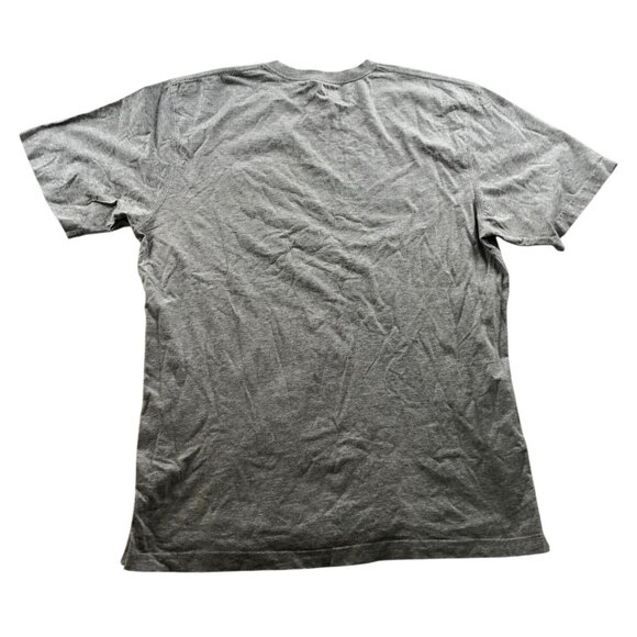 L.L. Bean Men T-Shirt Large Tall Gray Short Sleeve Pocket Tee Casual Top Classic - Picture 2 of 7
